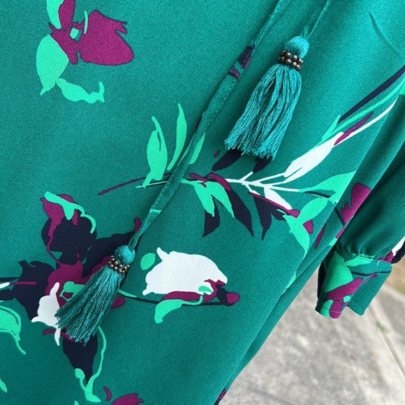 Merona green long sleeve dress - Picture 5 of 6